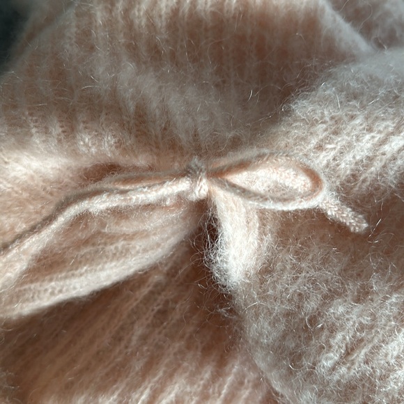 Sezane Emilio Mohair Wool Wrap V Neck Jumper Sweater - Picture 7 of 7